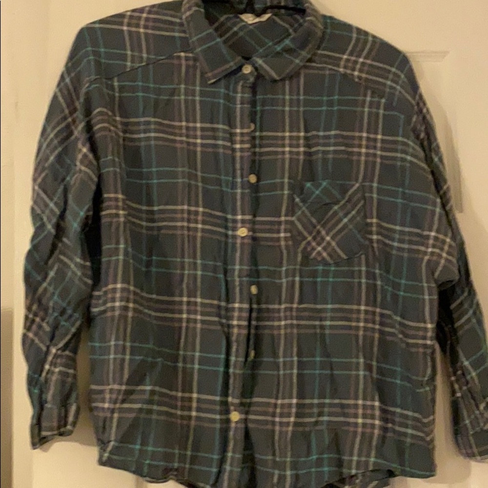 Aeropostale S long sleeve button up shirt